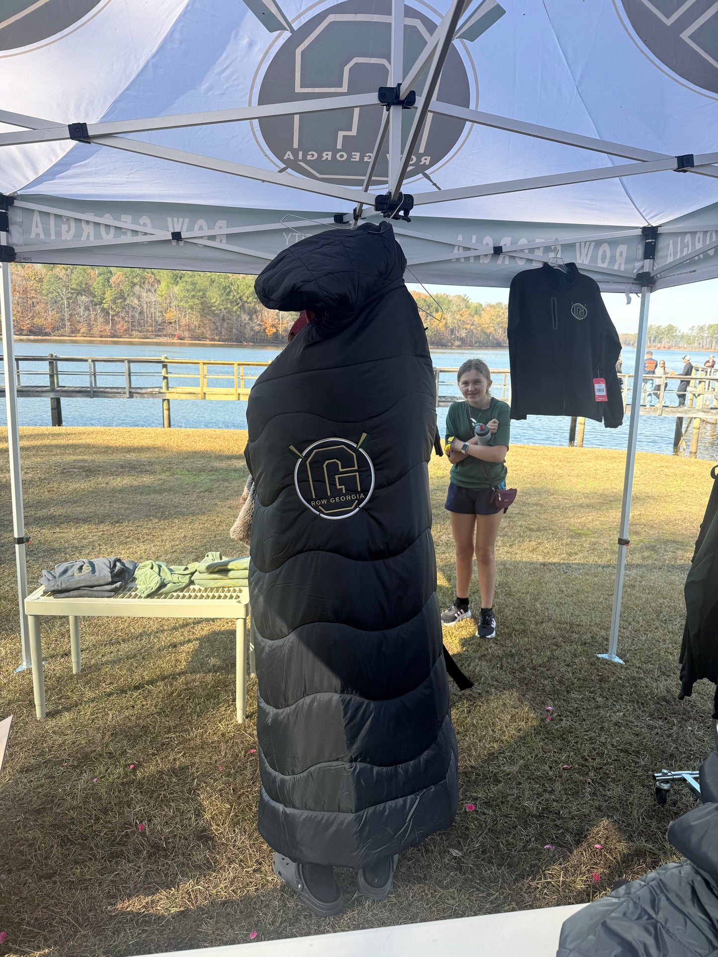 Merch - Hoodie Blanket, Embroidered