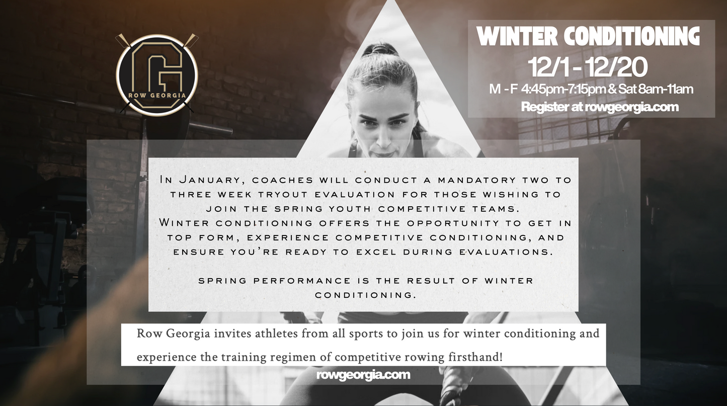 Youth Winter Conditioning 12/1 - 12/20 - Registration Open NOW!